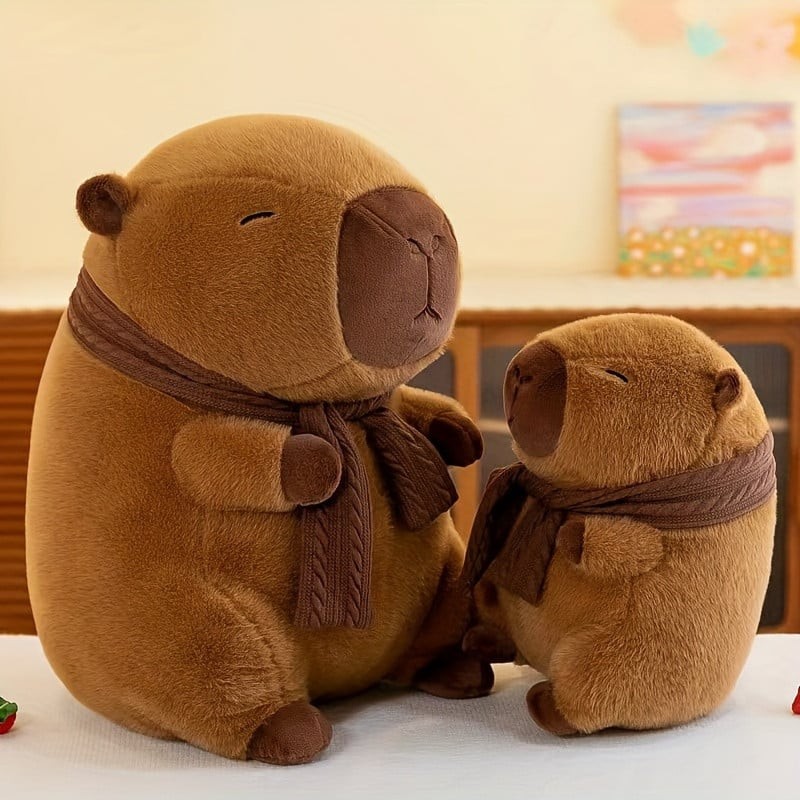 Birthday Christmas Gift Plush Toy Pufferfish Doll Capybara